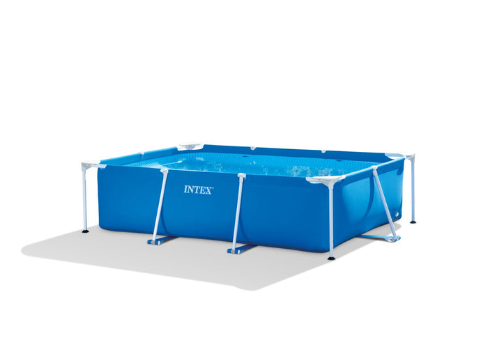 INTEX 28272NP კარკასული აუზი ოთკუთხედი 3x2x0.75მ .